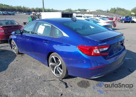 2022 Honda Accord Hybrid Sport from USA, damaged, VIN 1HGCV3F26NA044435